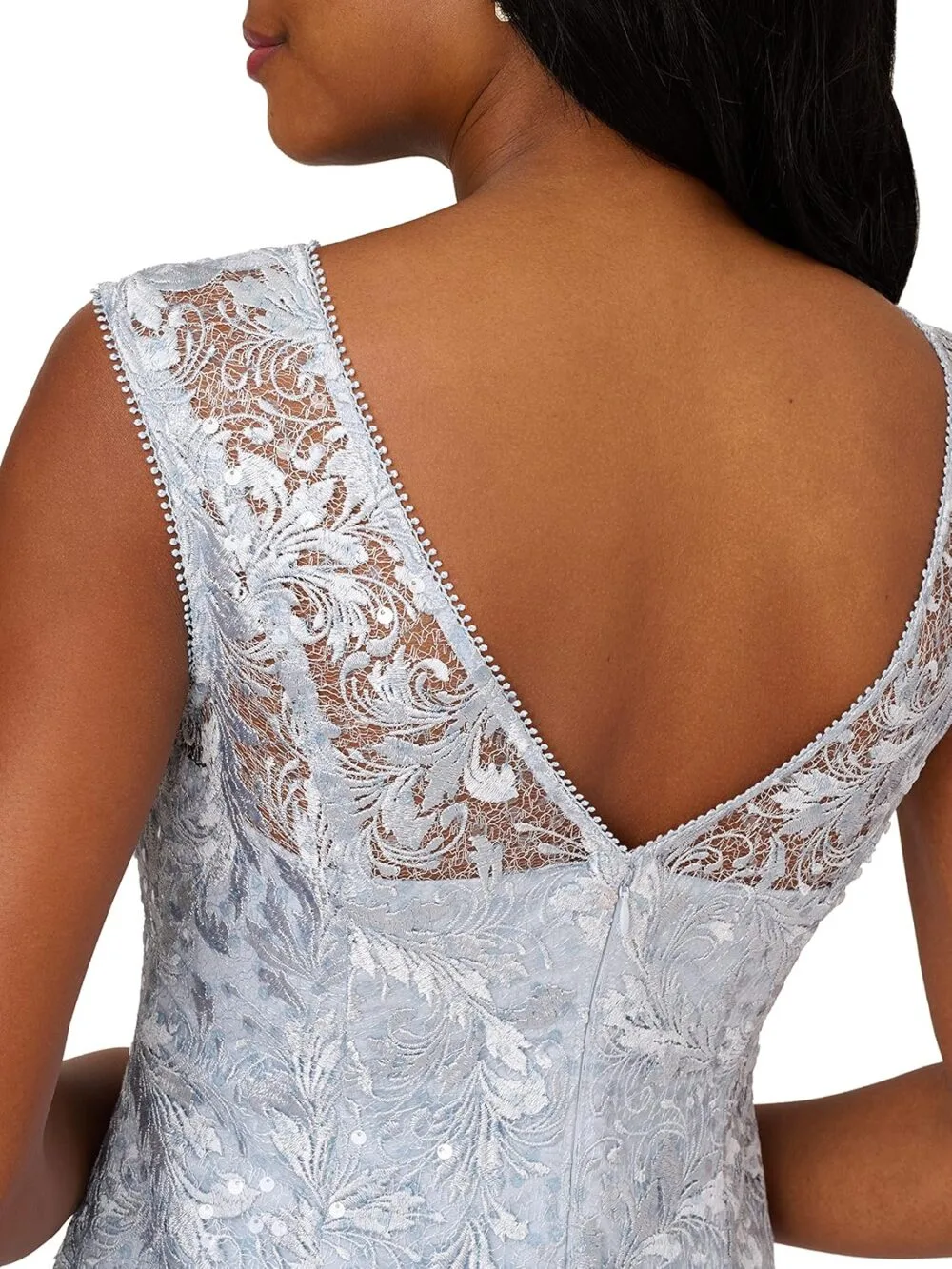Adrianna Papell Women's Embroidered Midi Cocktail Dress - Image 2